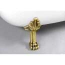 RETRO freistehende Badewanne 175x76x72cm, Füsse Bronze