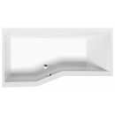 VERSYS L asymmetrische Badewanne 170x84x70x47cm, links,...
