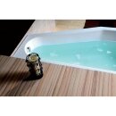 TIGRA asymmetrische Badewanne 170x80x46cm, links, weiss