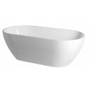 REDUTA Freistehende Badewanne 171x81x46cm, weiss