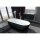 REDUTA Freistehende Badewanne 171x81x46cm, schwarz/weiss