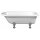FOXTROT Freistehende Badewanne 170x75x47cm, Füsse Chrom