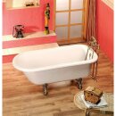 FOXTROT freistehende Badewanne 170x75x49cm, Füsse weiss