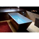HERHIS freistehende Badewanne 170x72x63cm, weiss