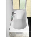 JIZERA Badewanne 170x70x39cm ohne Füsse, weiss