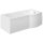 SKALI Badewanne mit Duschzone 167,5x85/75x40 cm, rechts, weiss