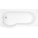 SKALI Badewanne mit Duschzone 167,5x85/75x40 cm, links,...