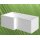 SYNA Badewanne mit Duschzone 167,5x85/70x40 cm, links, weiss