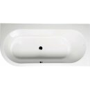 Raumspar Badewanne ASTRA 165x80x48cm rechts, weiss