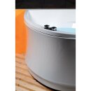 Raumspar Badewanne TANYA 160x120x49cm, links, weiss