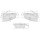 Raumspar Badewanne EVIA 160x100x47cm, links, weiss