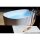 TEss Freistehende Badewanne 157x70x67cm, weiss