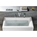 CLEO Rechteckwanne mit Füssen 150x75x48cm, weiss