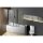 Raumspar Badewanne TIGRA 150x75x46cm, Rechts, weiss