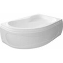 Raumspar Badewanne 150x105x45cm, CIDLINA, rechts, weiss