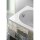 JIZERA Badewanne 140x70x39cm, ohne Füsse ,weiss