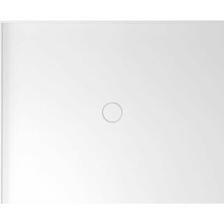 MIRAI Gussmarmor - Duschwanne, Rechteck 110x90x1,8cm, links, weiss