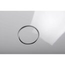 MIRAI Gussmarmor - Duschwanne, Rechteck 120x80x1,8cm, links, weiss
