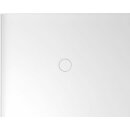 MIRAI Gussmarmor - Duschwanne, Rechteck 100x80x1,8cm,...