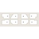 FLEXIA Duschwanne 140x80x3,5cm