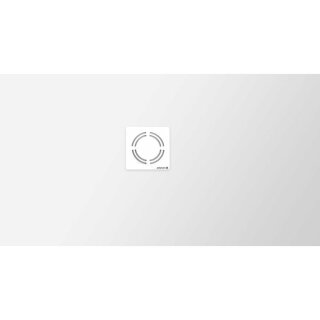 FLEXIA Gussmarmor-Duschwanne 130x70x3cm,