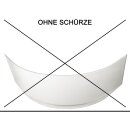 Ohne Schürze