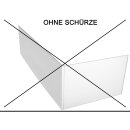 Ohne Schürze