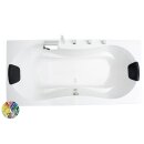 Rechteck-Badewanne Zenpool Model Sara, 190x90cm, RAL...