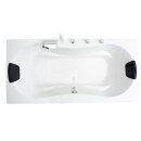 Rechteck-Badewanne Zenpool Model Sara, 190x90cm, RAL...