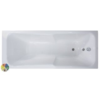 Rechteck-Badewanne Zenpool Model Olivia, 190x75cm, RAL Farbe nach Wunsch
