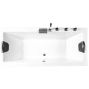 Rechteck-Badewanne Zenpool Model Leandra, 180x90cm, RAL...