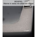 Rechteck-Badewanne Zenpool Model Leandra, 180x90cm, RAL Farbe nach Wunsch