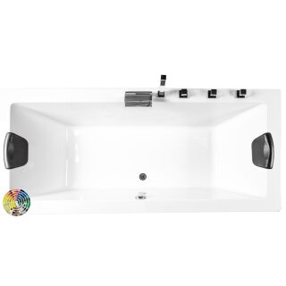 Rechteck-Badewanne Zenpool Model Leandra, 170x75cm, RAL Farbe nach Wunsch