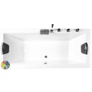 Rechteck-Badewanne Zenpool Model Leandra, 150x75cm, RAL...