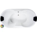 Ovale Badewanne Zenpool Model Hannah, 195x100cm, RAL Farbe nach Wunsch