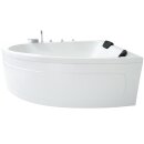 Raumspar-Badewanne Zenpool Model Amira, 180x130cm RECHTS, RAL Farbe nach Wunsch