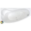 Raumspar-Badewanne Zenpool Model Marlene, 160x90cm LINKS,...