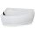 Raumspar-Badewanne Zenpool Model Marlene, 160x90cm LINKS, RAL Farbe nach Wunsch