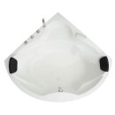 Eck-Badewanne Zenpool Model Sophia, 149x149cm, RAL Farbe...