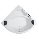 Eck-Badewanne Zenpool Model Susanne, 155x155cm, RAL Farbe...