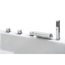 Eck-Badewanne Zenpool Model Susanne, 155x155cm, RAL Farbe nach Wunsch