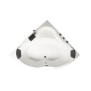 Eck-Badewanne Zenpool Model Carol, 150x150cm, RAL Farbe...