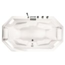 Achteck-Badewanne Zenpool Model Maja, 200x115cm, RAL...