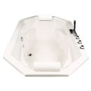 Achteck-Badewanne Zenpool Model Maja, 200x115cm, RAL...