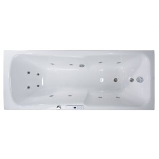 Rechteck-Whirlpool Zenpool Model Olivia, 190x75cm