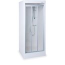 Grumbach Fertigdusche STANDARD PLUS 80x80cm, Pumpe möglich