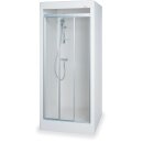 Grumbach Fertigdusche STANDARD 80x80cm, Boiler und Pumpe möglich