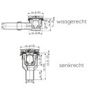 HSK ACRYL-DUSCHWANNE 80x80cm, super-flach