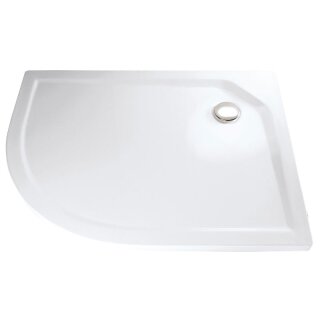 HSK ACRYL-DUSCHWANNE Viertelkreis 90x75cm, super-flach